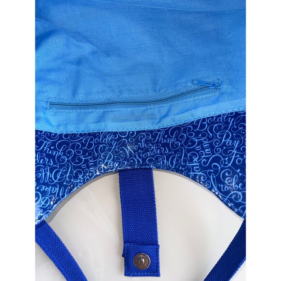 Sale !!! BLUE DANSKO LARGE TOTE BAG NWOT - Picture 9 of 12